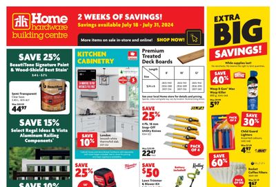 Home Hardware Building Centre (ON) Flyer July 18 to 31