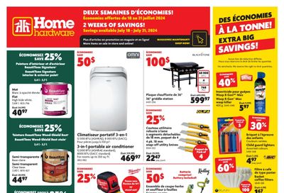 Home Hardware (QC) Flyer July 18 to 31