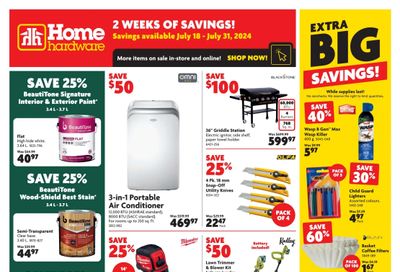 Home Hardware (BC) Flyer July 18 to 31