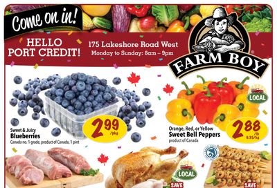 Farm Boy (Port Credit) Flyer July 18 to 24