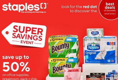 Staples Flyer July 17 to 23