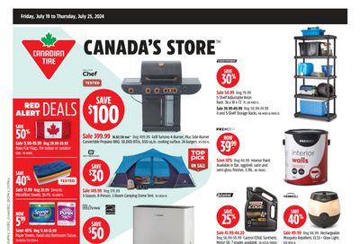 Canadian Tire (West) Flyer July 19 to 25