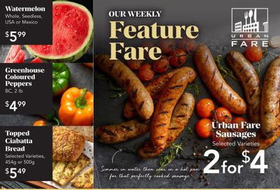 Urban Fare Flyer July 18 to 24