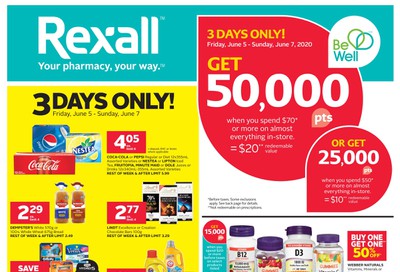 Rexall (West) Flyer June 5 to 11