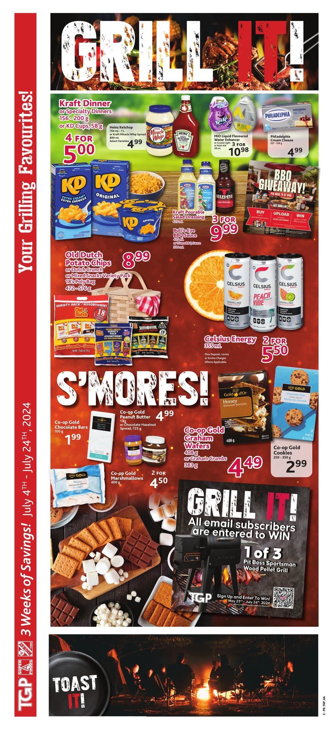 TGP The Grocery People Flyer July 18 to 24