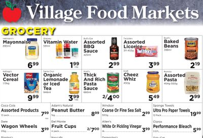 Village Food Markets Flyer July 17 to 23