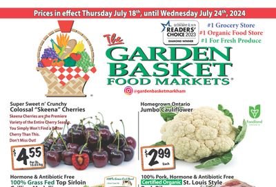 The Garden Basket Flyer July 18 to 24