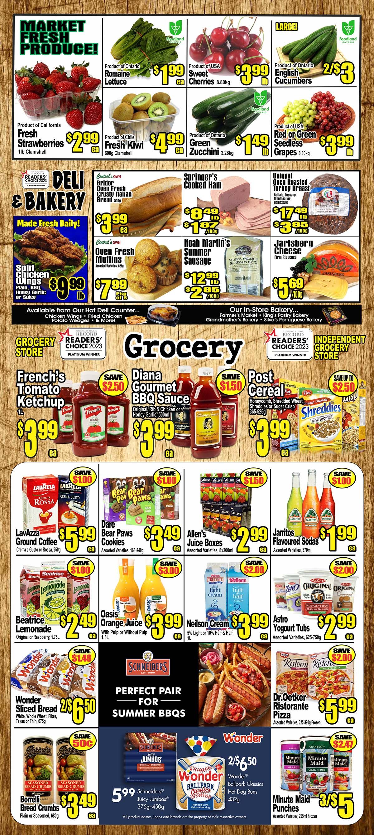 Central Fresh Market Flyer July 18 to 25