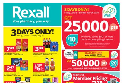 Rexall (AB) Flyer July 19 to 25