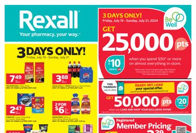 Rexall (ON) Flyer July 19 to 25