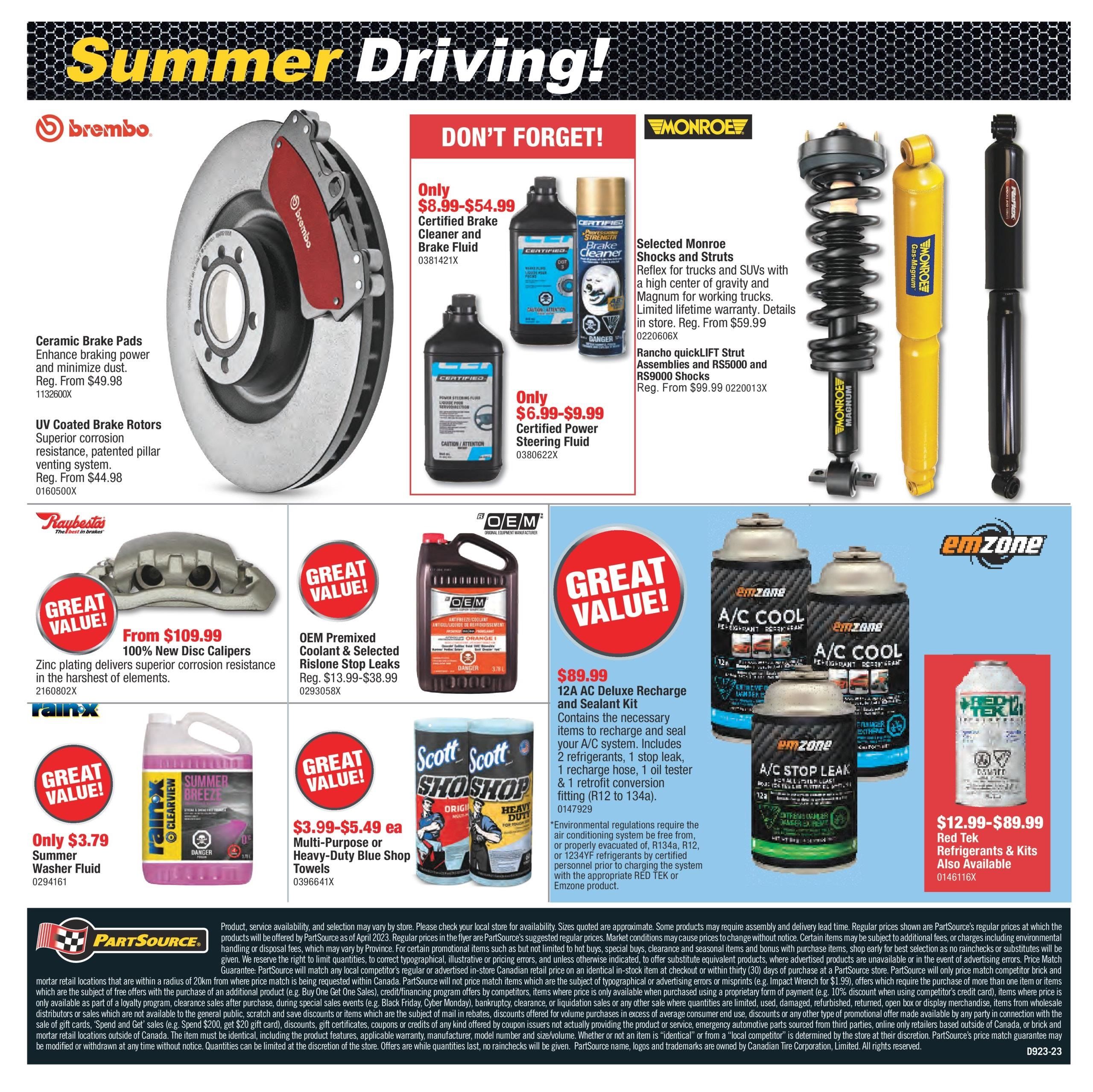 PartSource Flyer July 19 to 24