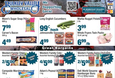 Bulkley Valley Wholesale Flyer July 18 to 24