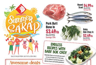 Seafood City Supermarket (West) Flyer July 18 to 24