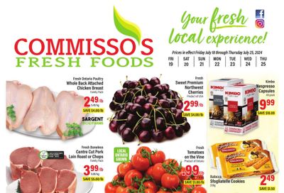 Commisso's Fresh Foods Flyer July 19 to 25