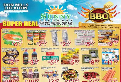 Sunny Foodmart (Don Mills) Flyer July 19 to 25