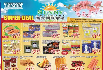 Sunny Foodmart (Etobicoke) Flyer July 19 to 25