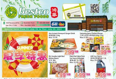 BestCo Food Mart (Ajax) Flyer July 19 to 25