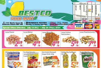 BestCo Food Mart (Etobicoke) Flyer July 19 to 25