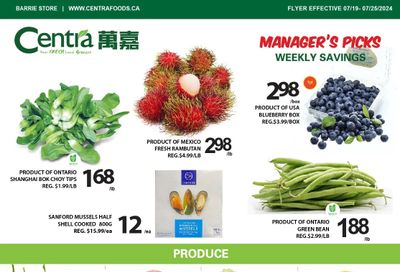 Centra Foods (Barrie) Flyer July 19 to 25