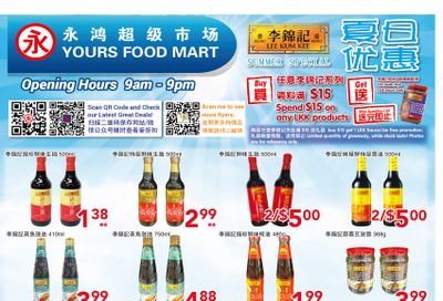 Yours Food Mart Flyer July 19 to 25