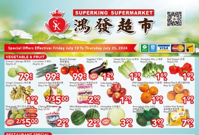 Superking Supermarket (North York) Flyer July 19 to 25