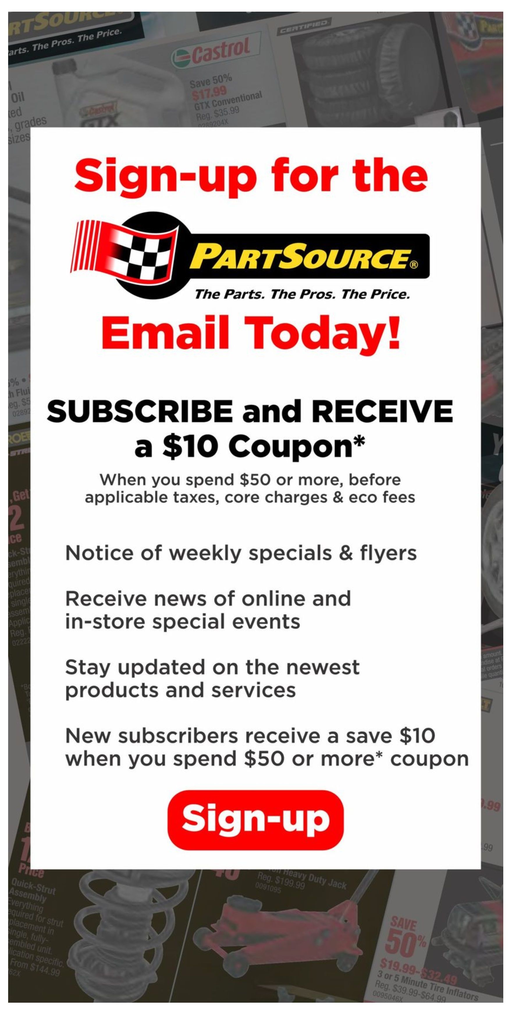 PartSource Flyer June 5 to 17