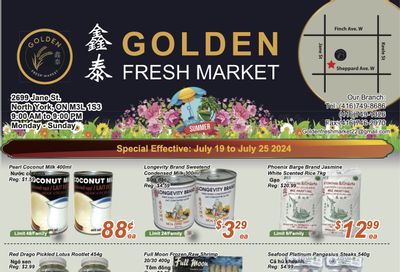 Golden Fresh Market Flyer July 19 to 25