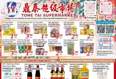 Tone Tai Supermarket Flyer July 19 to 25