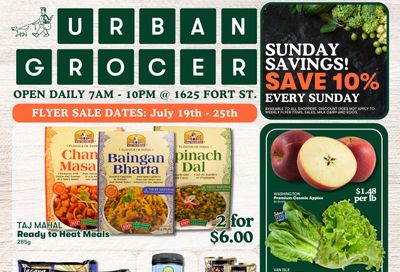 Urban Grocer Flyer July 19 to 25