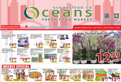 Oceans Fresh Food Market (Mississauga) Flyer July 19 to 25