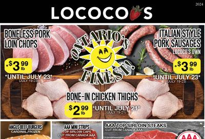 Lococo's Flyer July 19 to 23