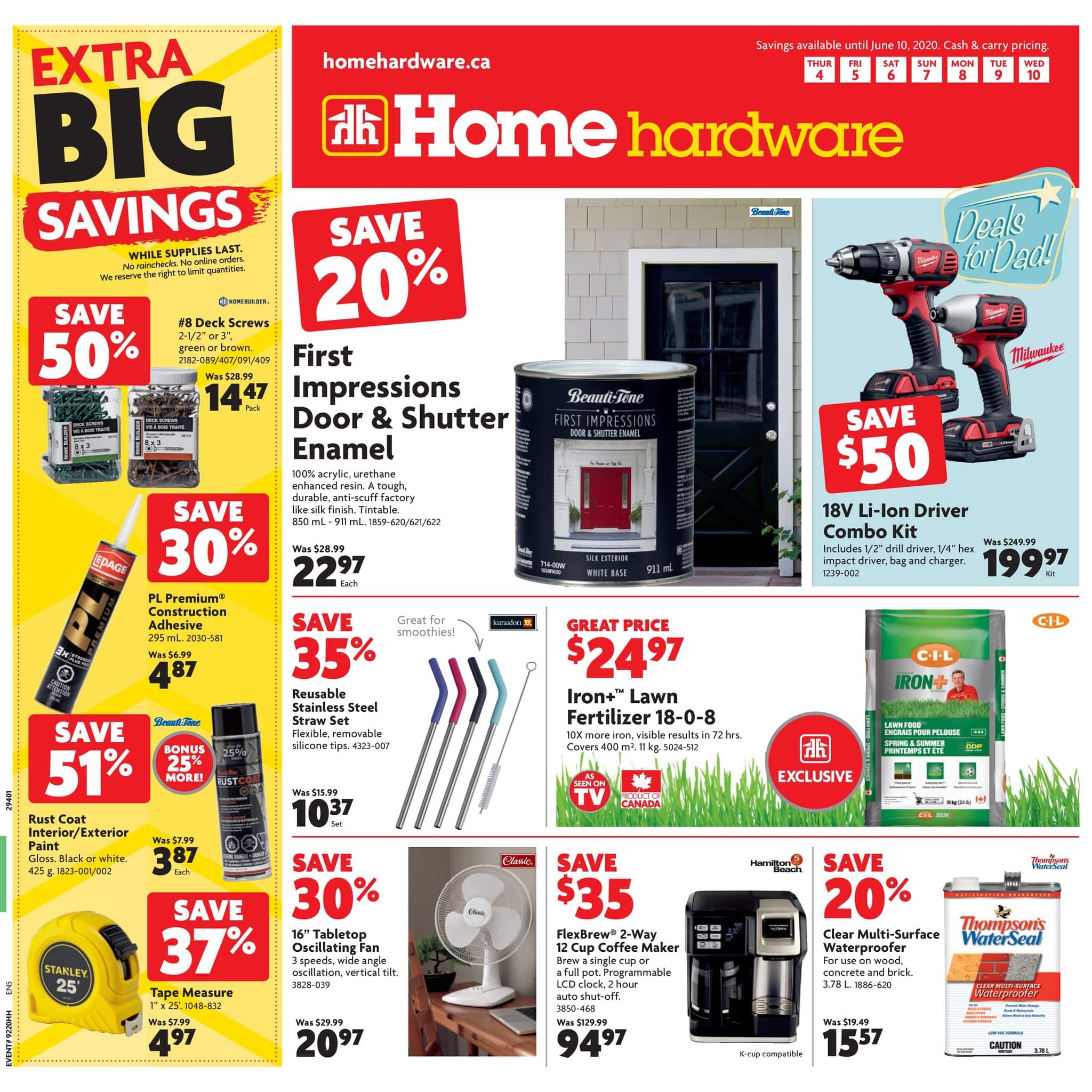 Home Hardware BC Flyer June 4 To 10