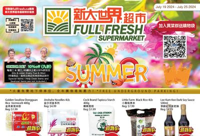 Full Fresh Supermarket Flyer July 19 to 25