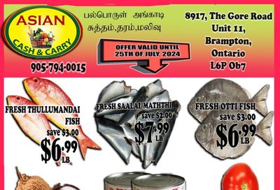 Asian Cash & Carry Flyer July 19 to 25