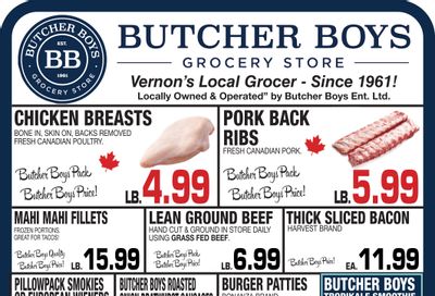 Butcher Boys Grocery Store Flyer July 19 to 25