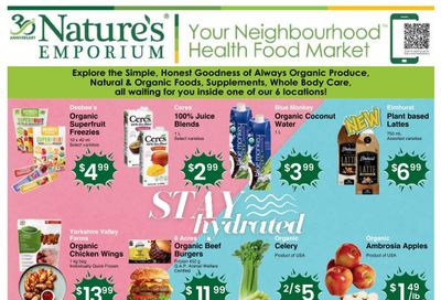 Nature's Emporium Weekly Flyer July 19 to 25