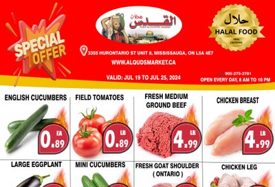 Al-Quds Supermarket Flyer July 19 to 25
