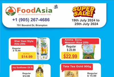 FoodAsia Flyer July 19 to 25