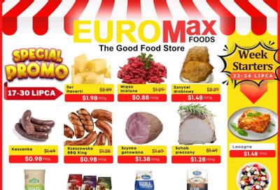 EuroMax Foods Bi-Weekly Flyer July 17 to 30