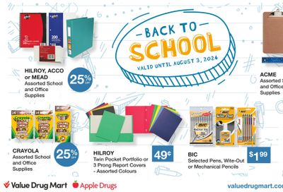 Value Drug Mart Flyer July 21 to August 3