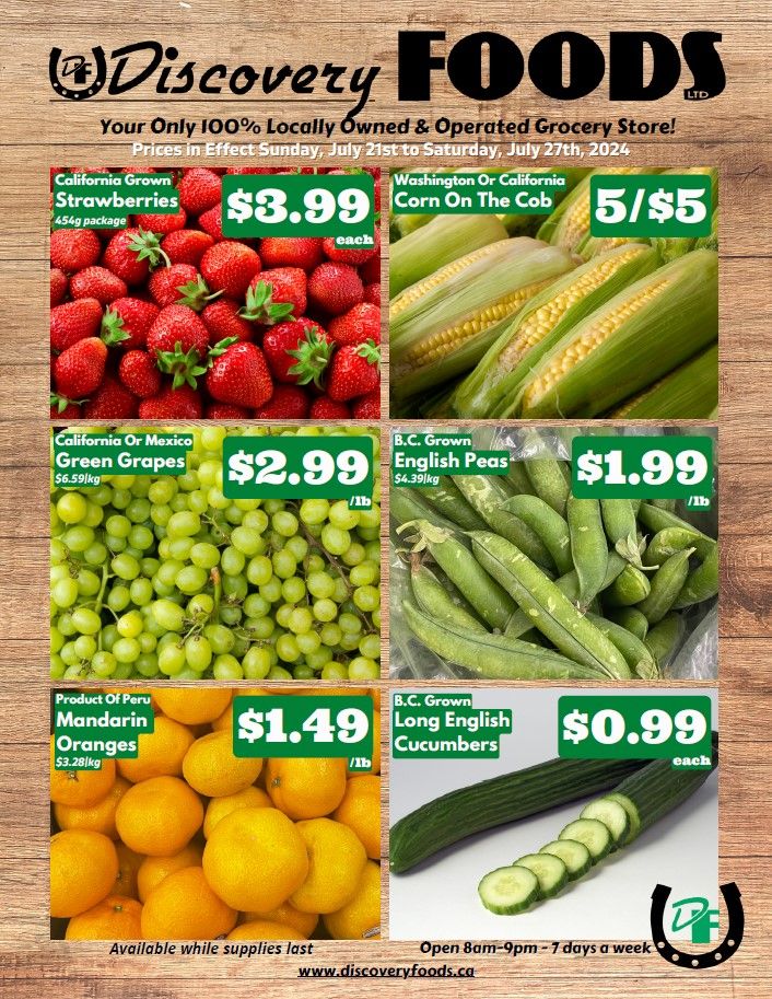 Discovery Foods Flyer July 21 to 27