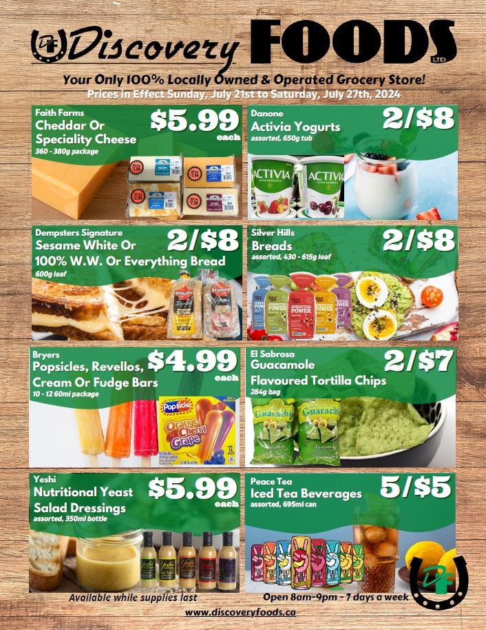 Discovery Foods Flyer July 21 to 27