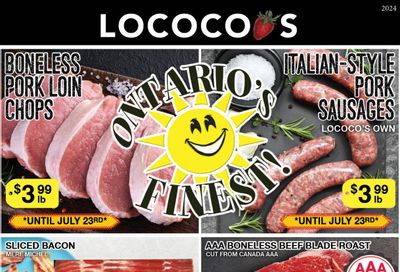 Lococo's Flyer July 22 to 25