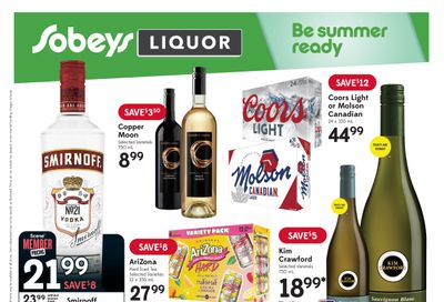 Sobeys (SK) Liquor Flyer July 25 to 31