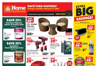 Home Hardware (ON) Flyer July 25 to 31