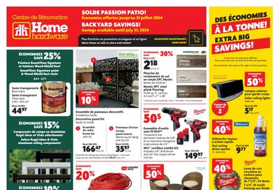 Home Hardware Building Centre (QC) Flyer July 25 to 31