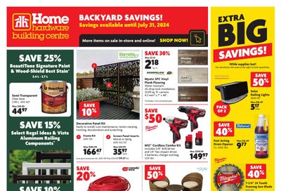 Home Hardware Building Centre (Atlantic) Flyer July 25 to 31