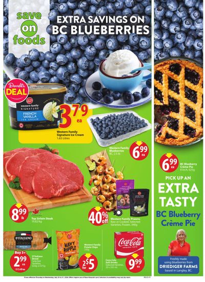 Save On Foods (BC) Flyer July 25 to 31