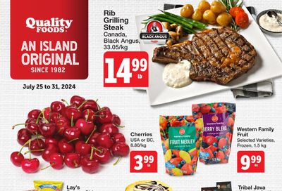 Quality Foods Flyer July 25 to 31
