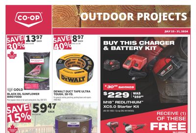 Co-op (West) Home Centre Flyer July 25 to 31